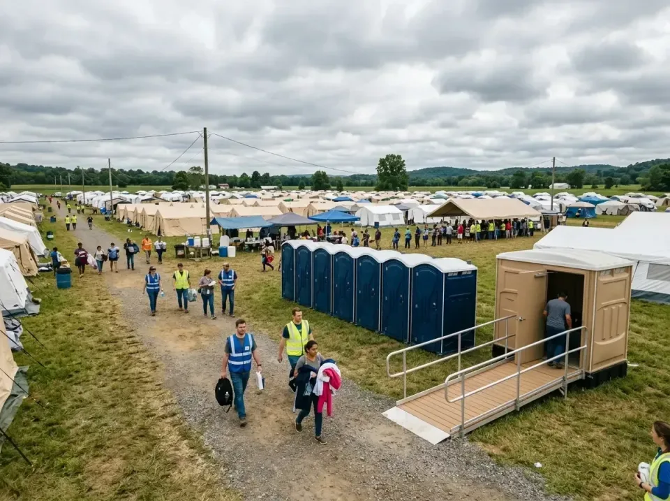 disaster-relief-camp-restrooms-010 — frequently asked questions, Dumpster & Portable Bathrooms Rental in Stow, OH